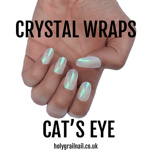 Holy Grail Nail Crystal Cat's Eye (Transparent) - Crystal Wraps