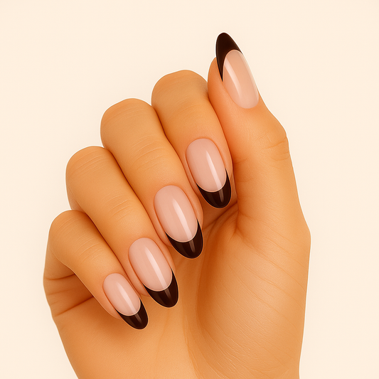 Wine French Mani - Gels