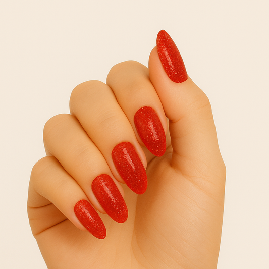 Red Glitter - Gels