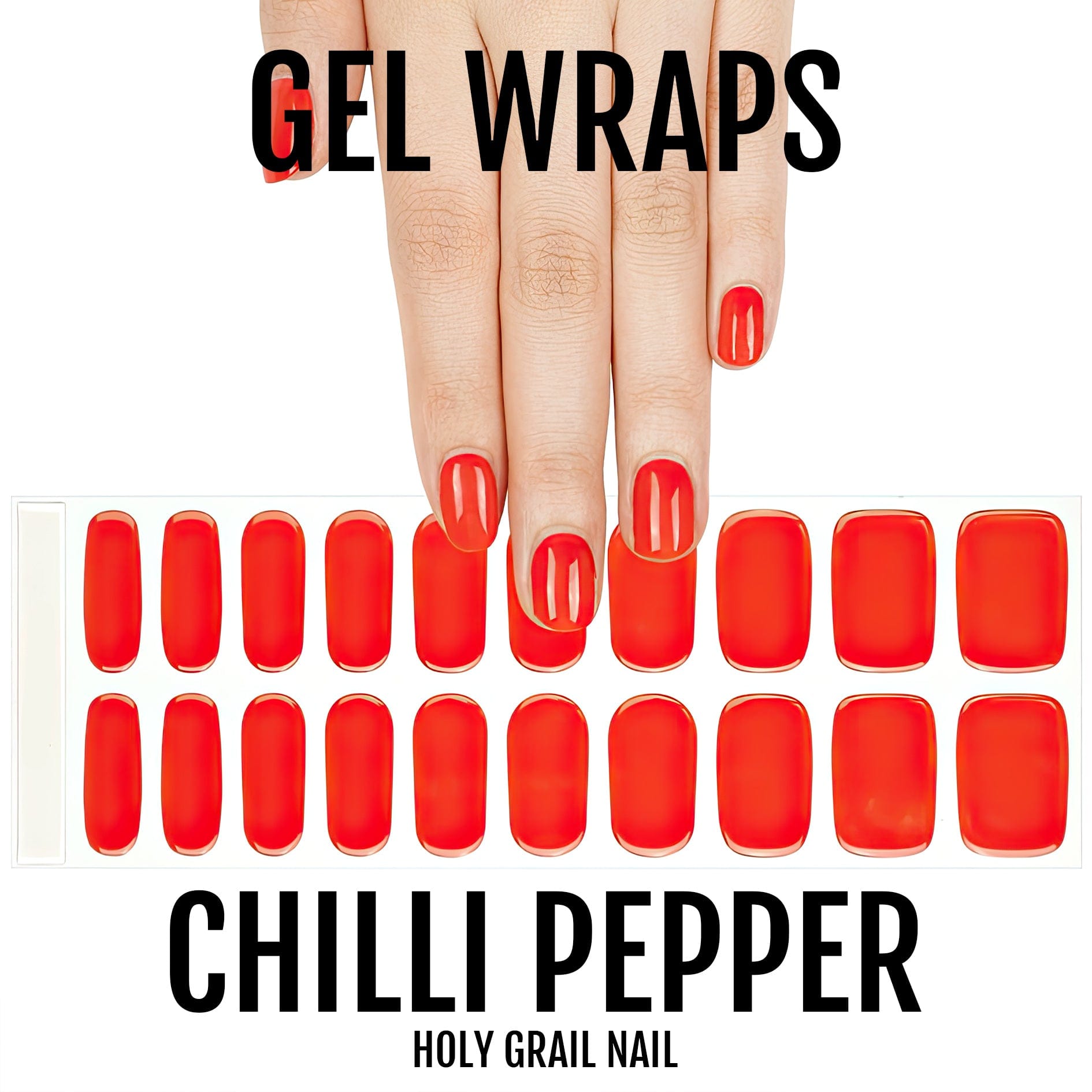 HOLY GRAIL NAIL Semi-Cured Gels Chilli Pepper - Gels