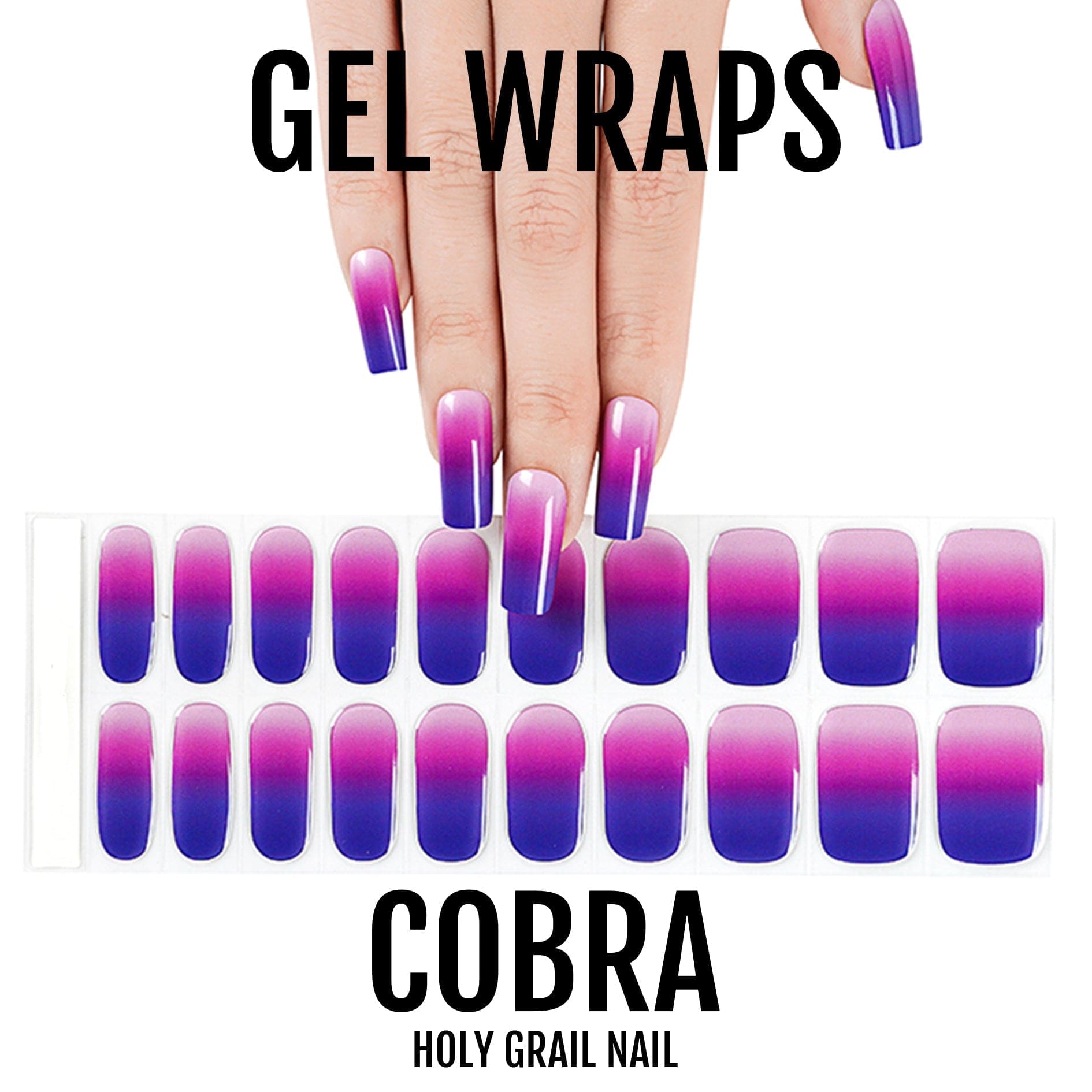 Holy Grail Nail Semi-Cured Gels Cobra - Gels