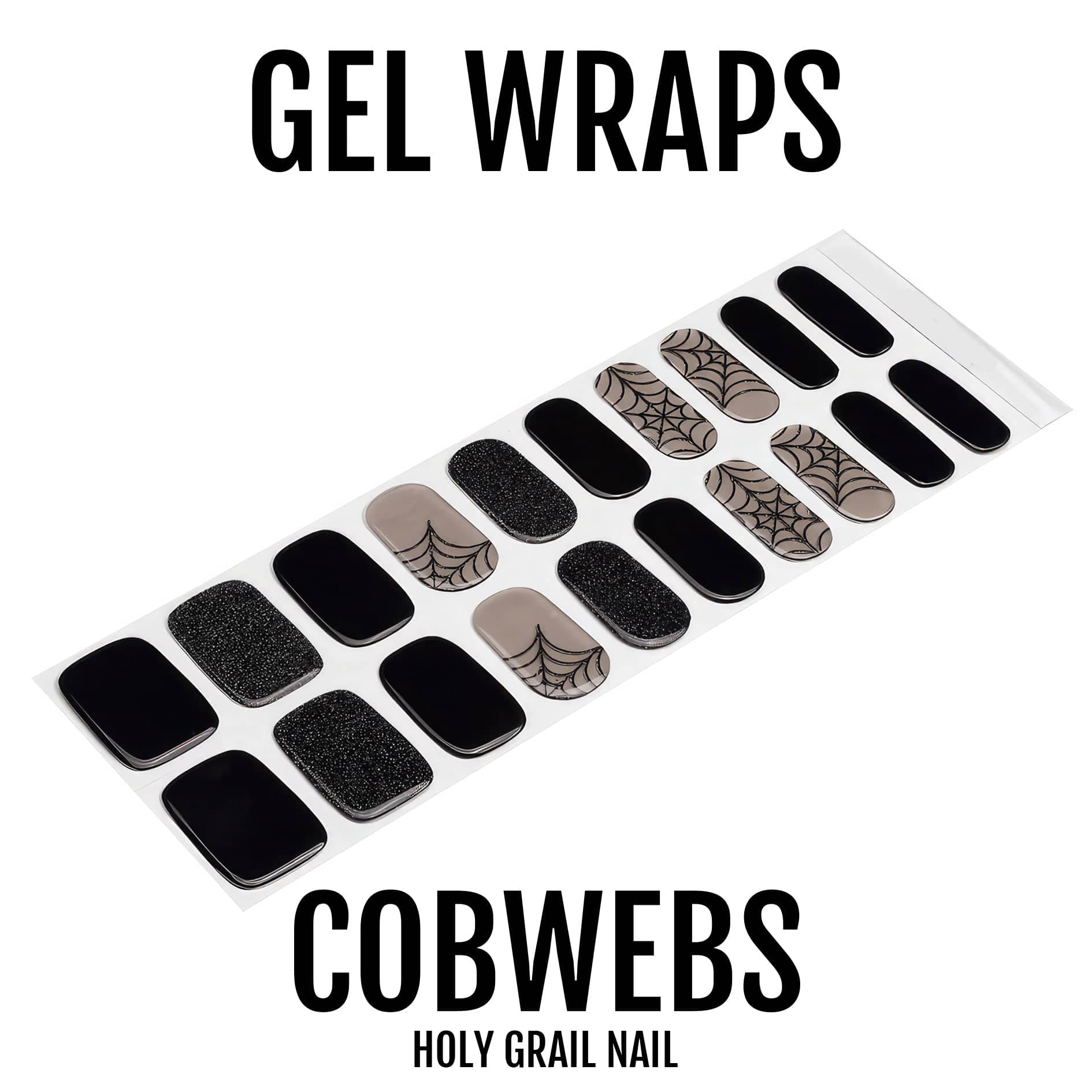 Holy Grail Nail Semi-Cured Gels Cobwebs - Gels