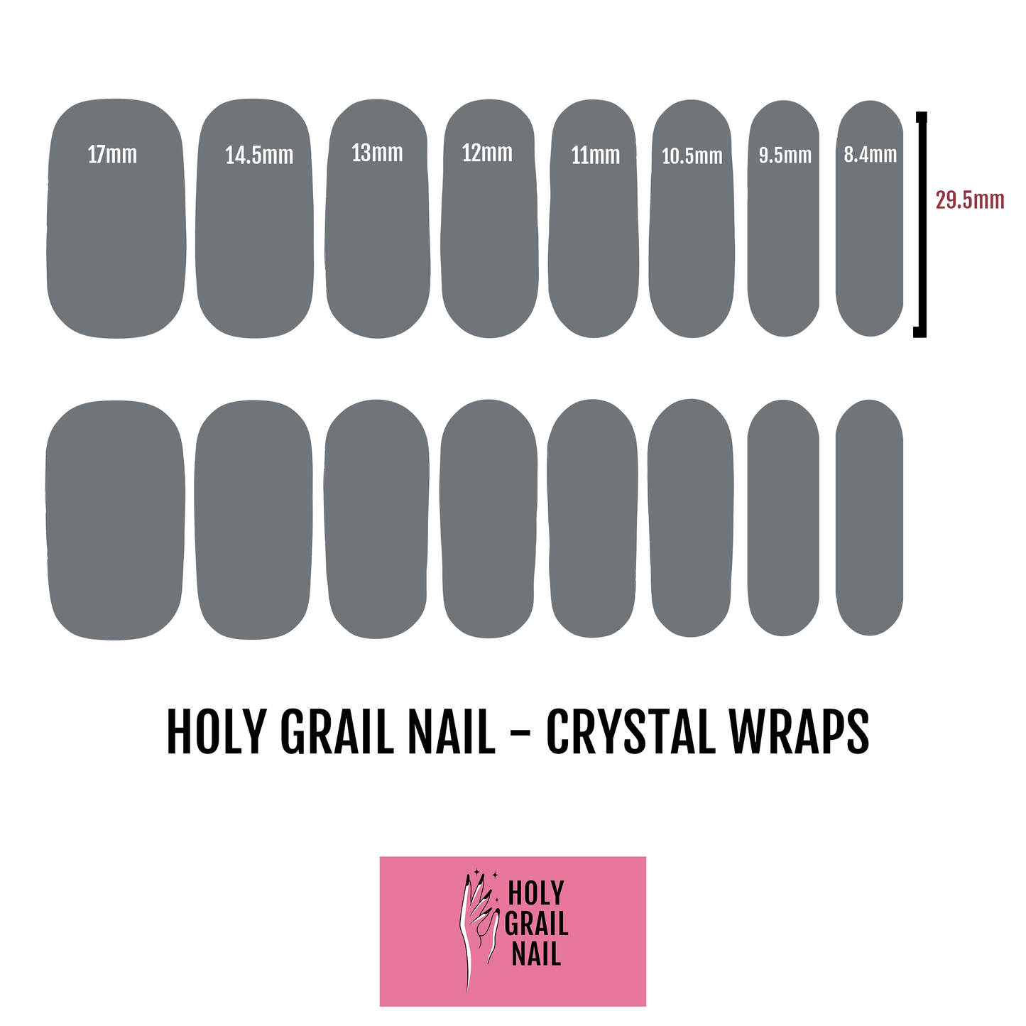 Holy Grail Nail Crystal Avantgarde - Crystal Wraps