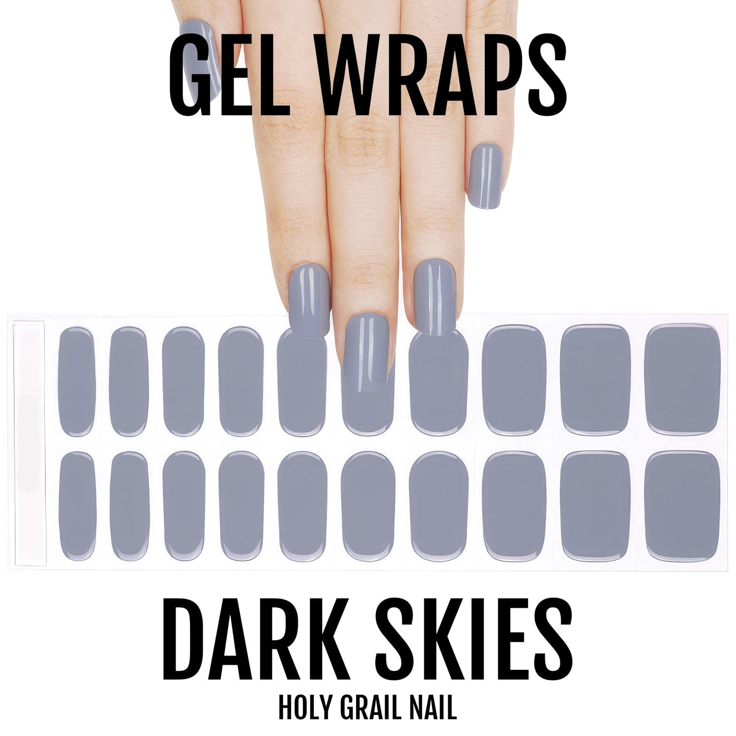 Holy Grail Nail Semi-Cured Gels Dark Skies - Gels