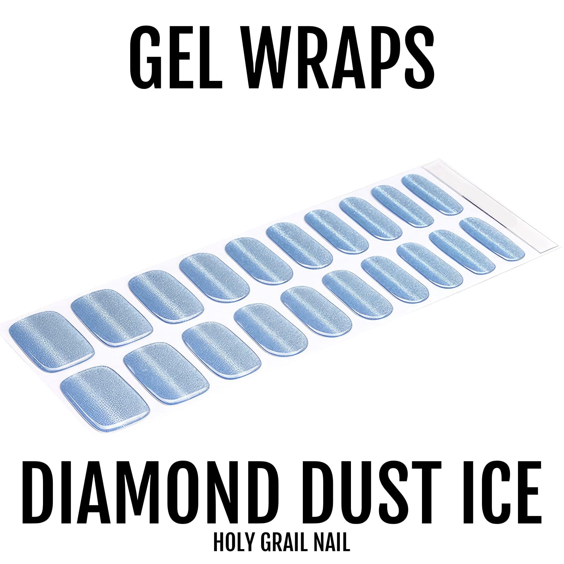 Holy Grail Nail Semi-Cured Gels Diamond Dust Ice - Gels