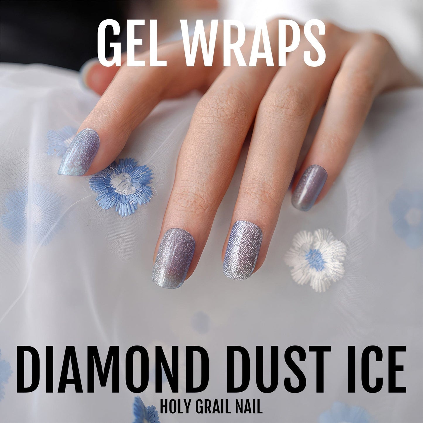 Holy Grail Nail Semi-Cured Gels Diamond Dust Ice - Gels