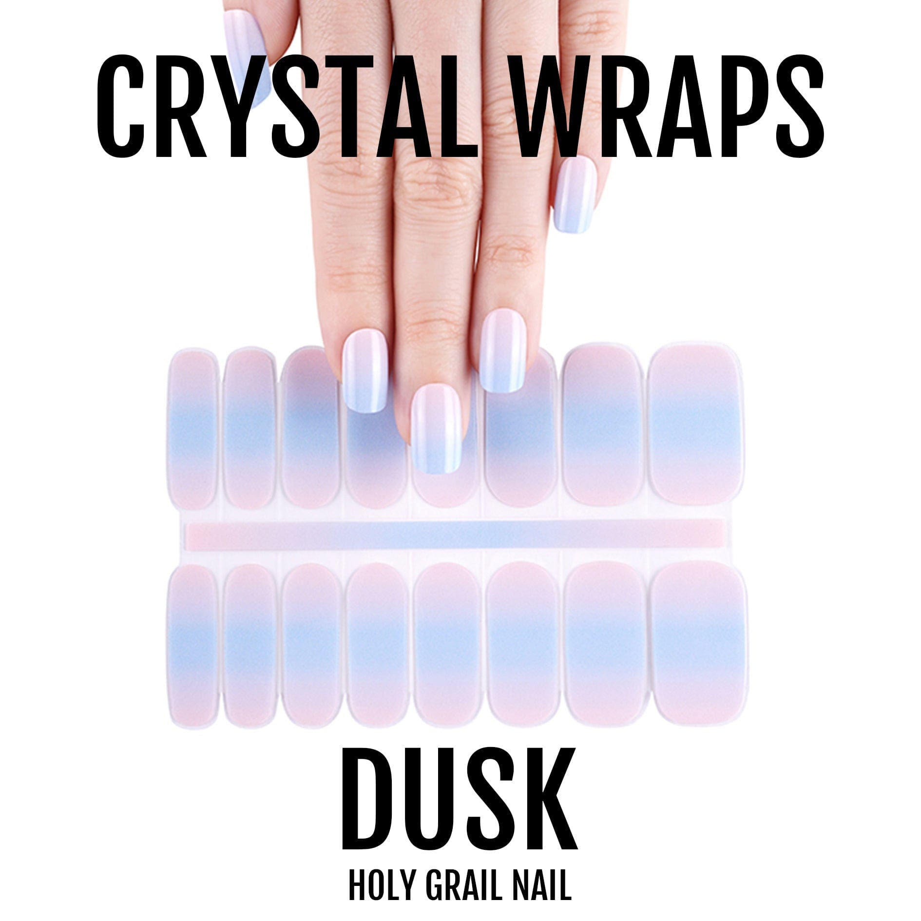 Holy Grail Nail Crystal Dusk - Crystal Wraps