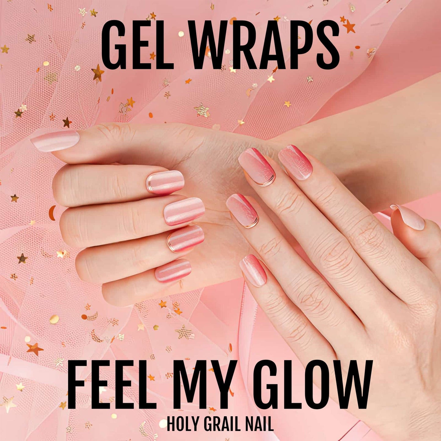 Holy Grail Nail Semi-Cured Gels Feel My Glow - Gels