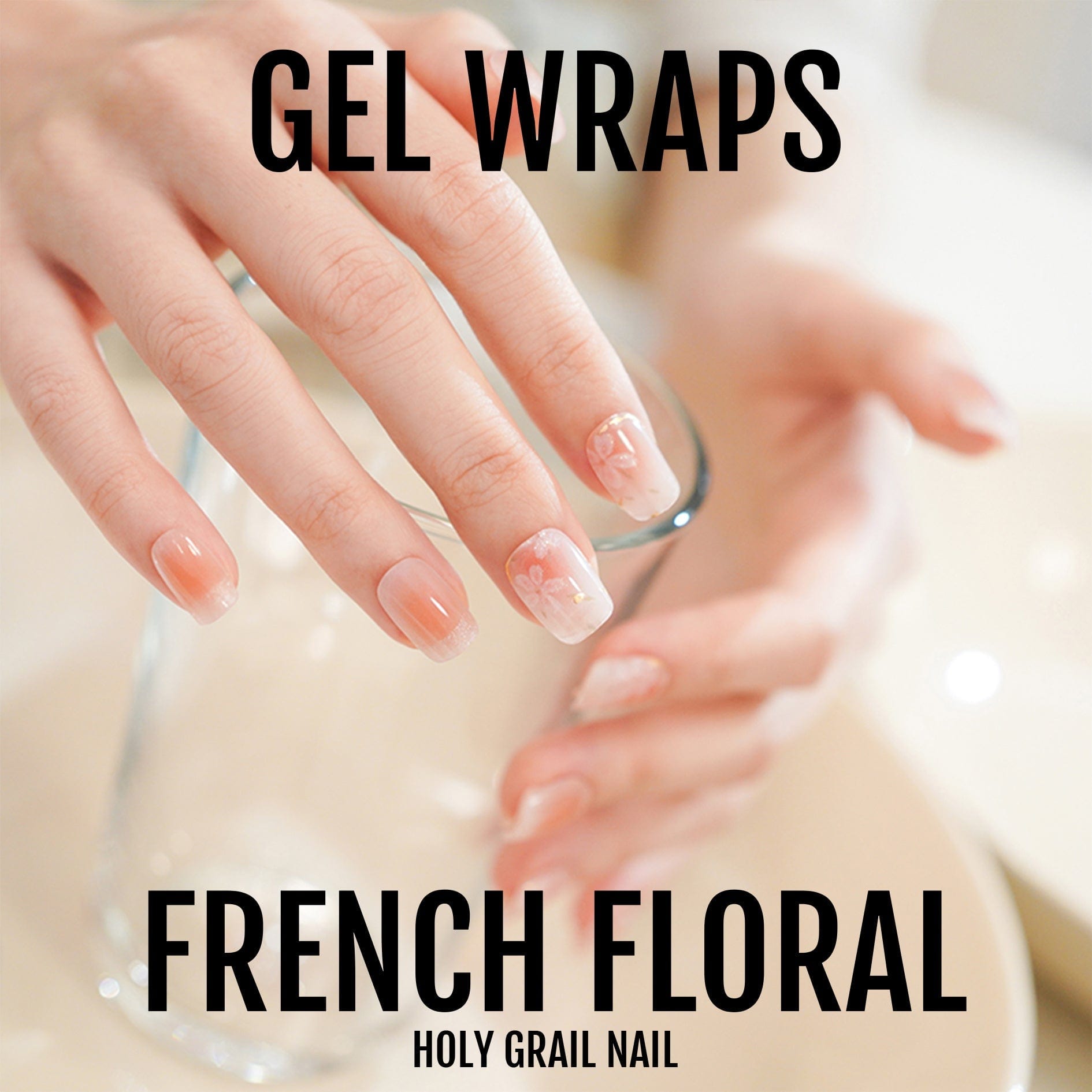 Holy Grail Nail Semi-Cured Gels French Floral - Gels