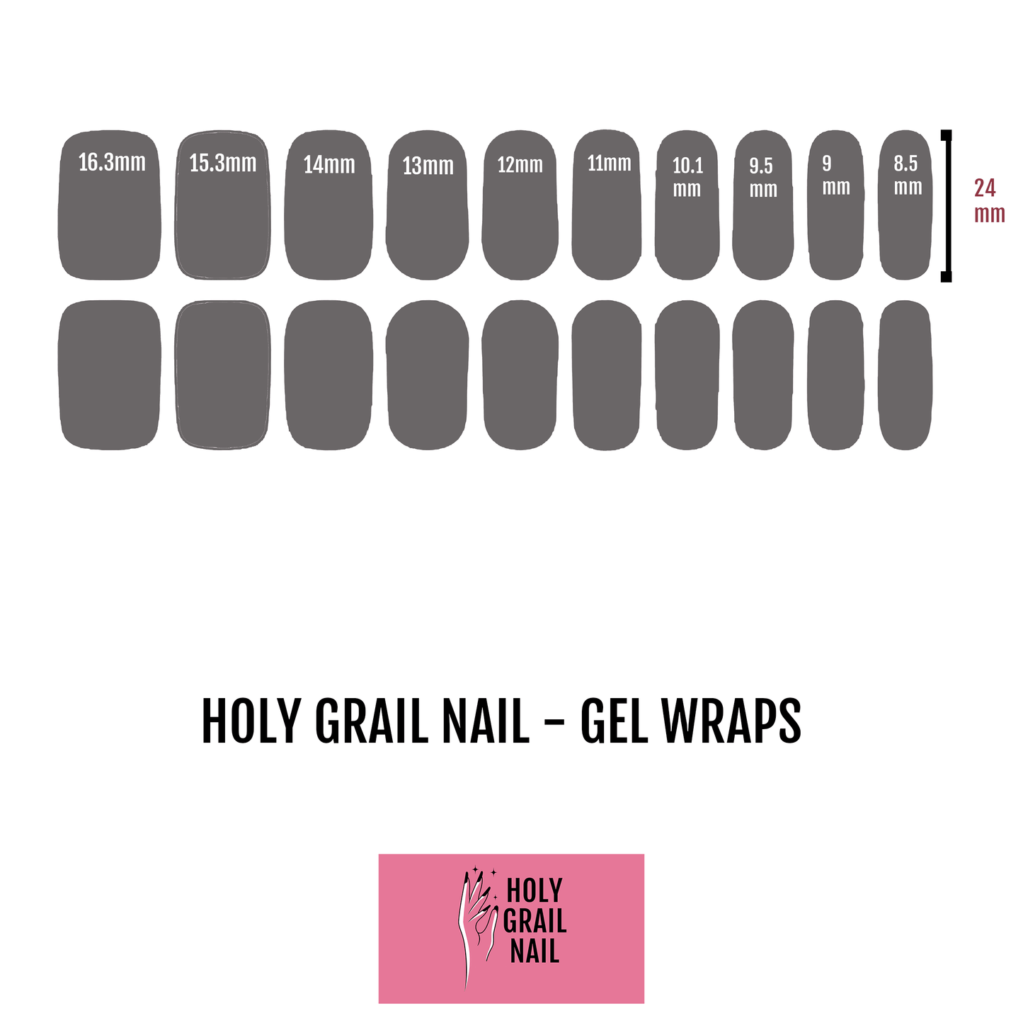 Holy Grail Nail Semi-Cured Gels Vamp It Up - Gels