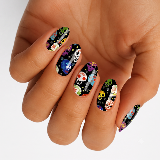 Dia de los Muertos - Holy Classics (Non-UV Nail Wraps)