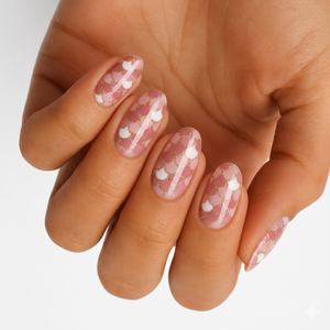 Pink Shells - Holy Classics (Non-UV Nail Wraps)
