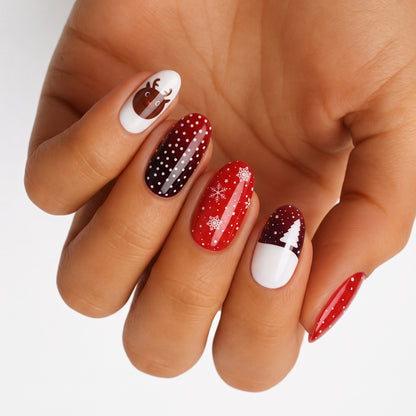 Christmas Reindeer - Holy Classics (Non-UV Nail Wraps)