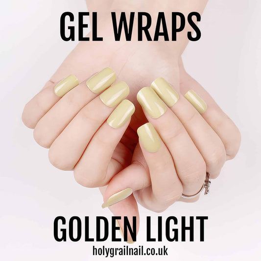 Holy Grail Nail Semi-Cured Gels Golden Light - Gels