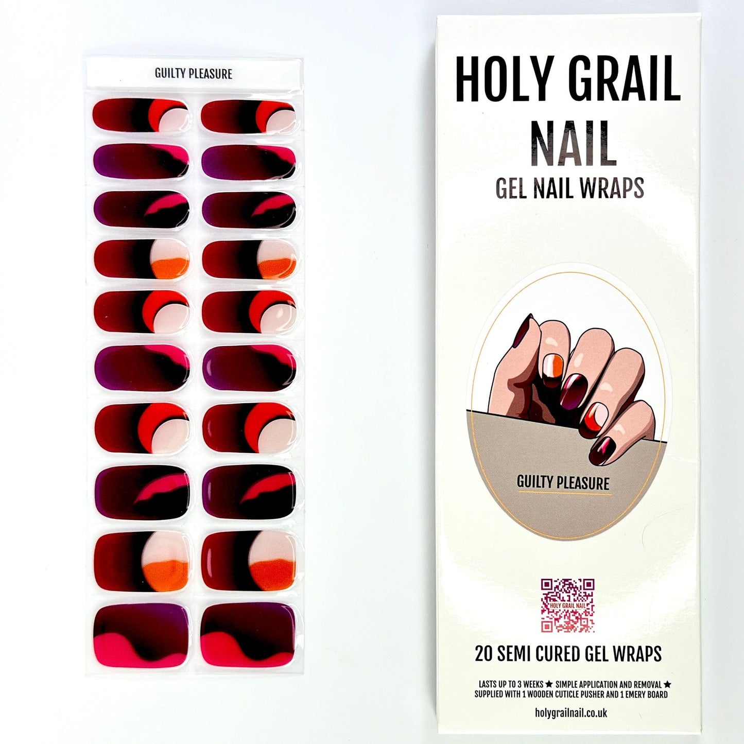 Holy Grail Nail Semi-Cured Gels Guilty Pleasure - Gels