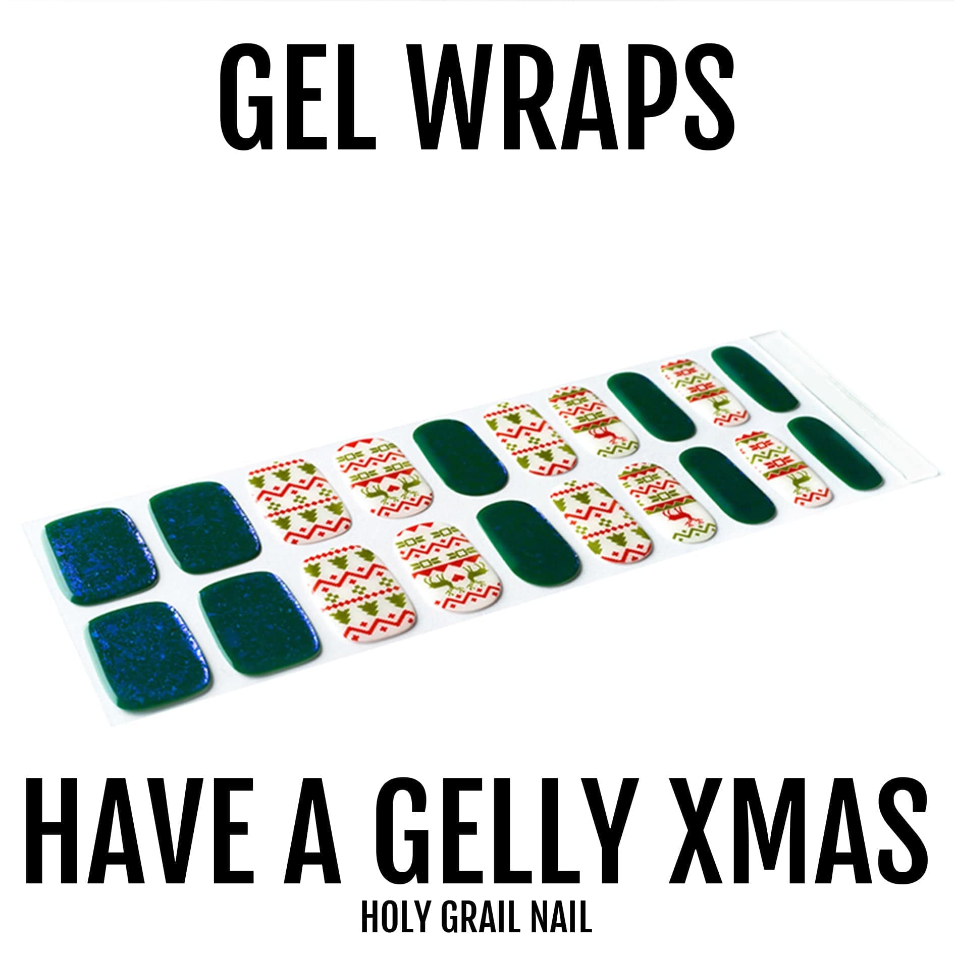 Holy Grail Nail Semi-Cured Gels Have A Gelly Xmas - Gels