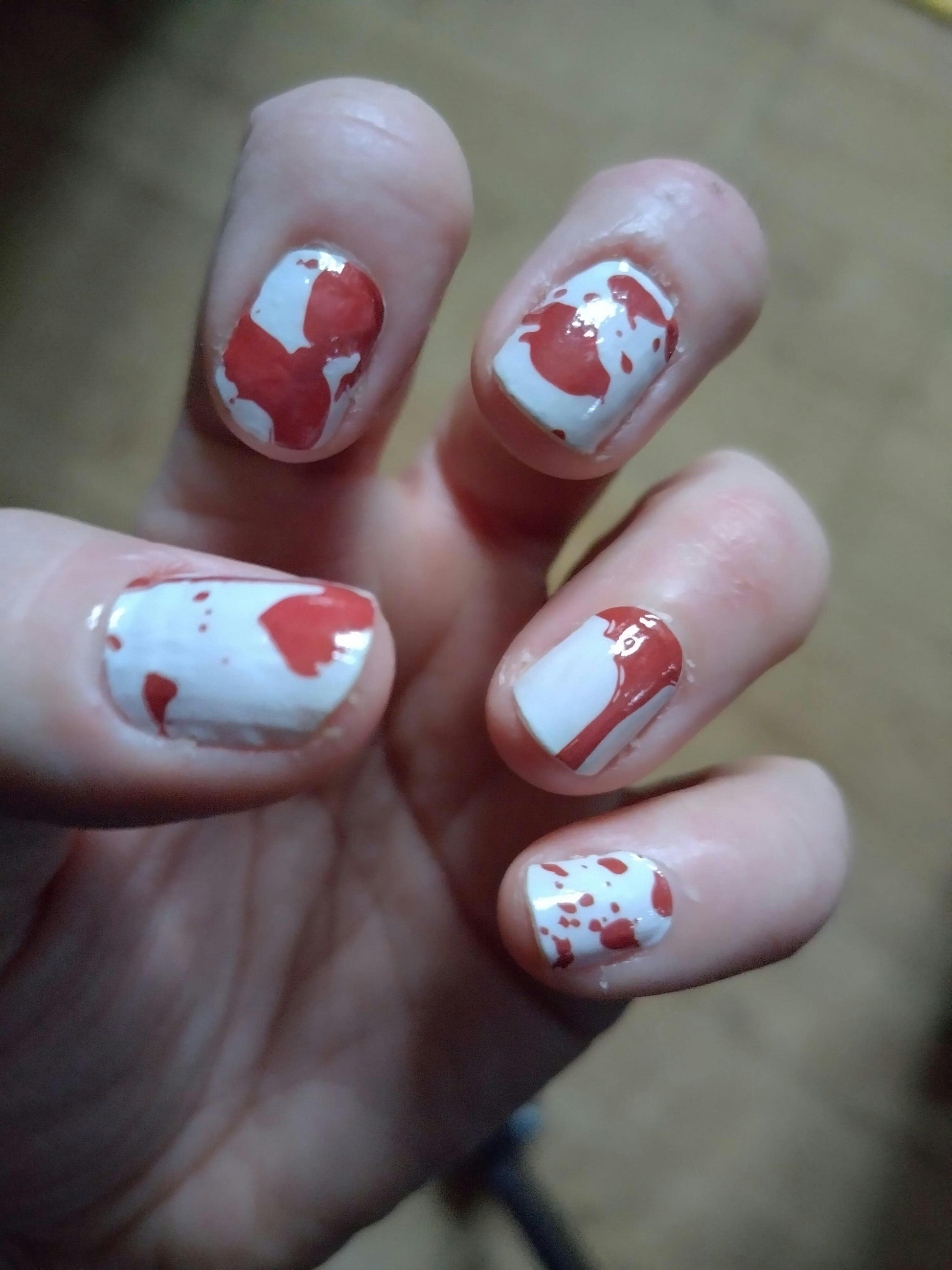 Holy Grail Nail Non-UV Nail Wraps Blood Splatter - Holy Classics (Non-UV Nail Wraps)