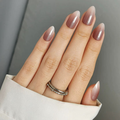 Power Move- Soft Gel Press Ons (Short Almond)