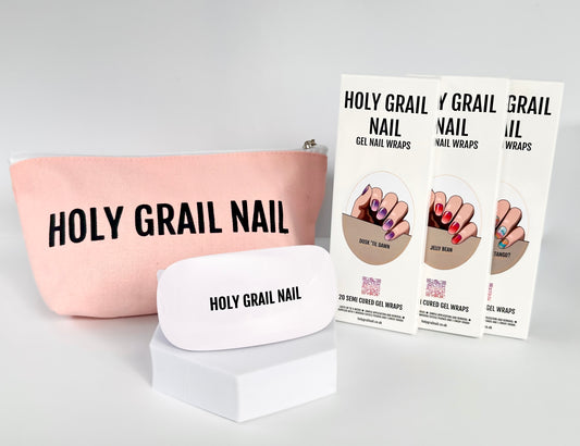 Gel Starter Kit - 3 Gels, Mani Bag and LED lamp - with 20% off!