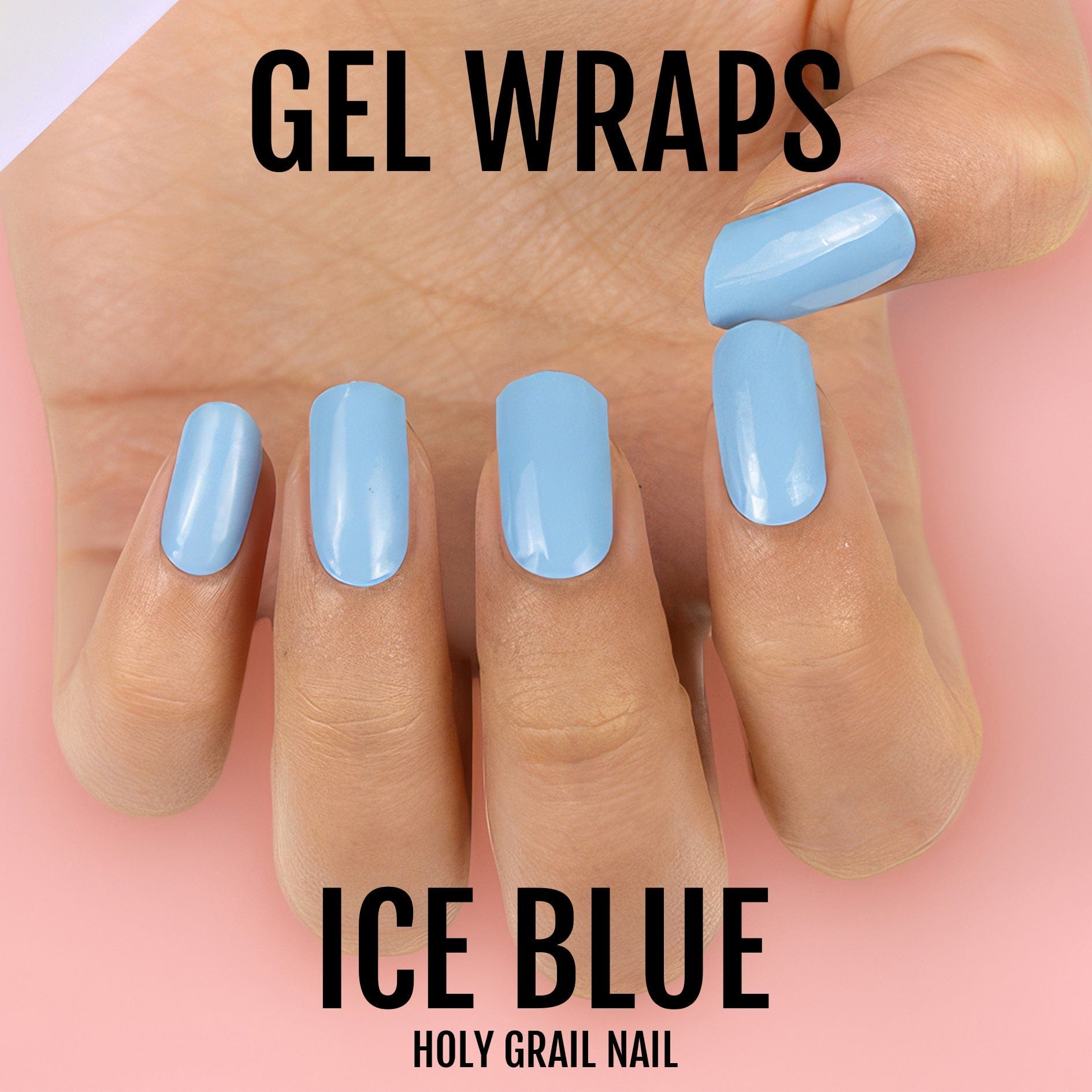 Holy Grail Nail Semi-Cured Gels Ice Blue - Gels