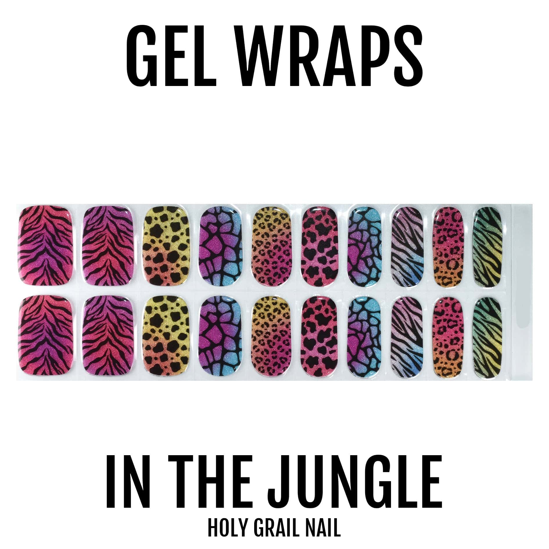 Holy Grail Nail Semi-Cured Gels In the Jungle - Gels