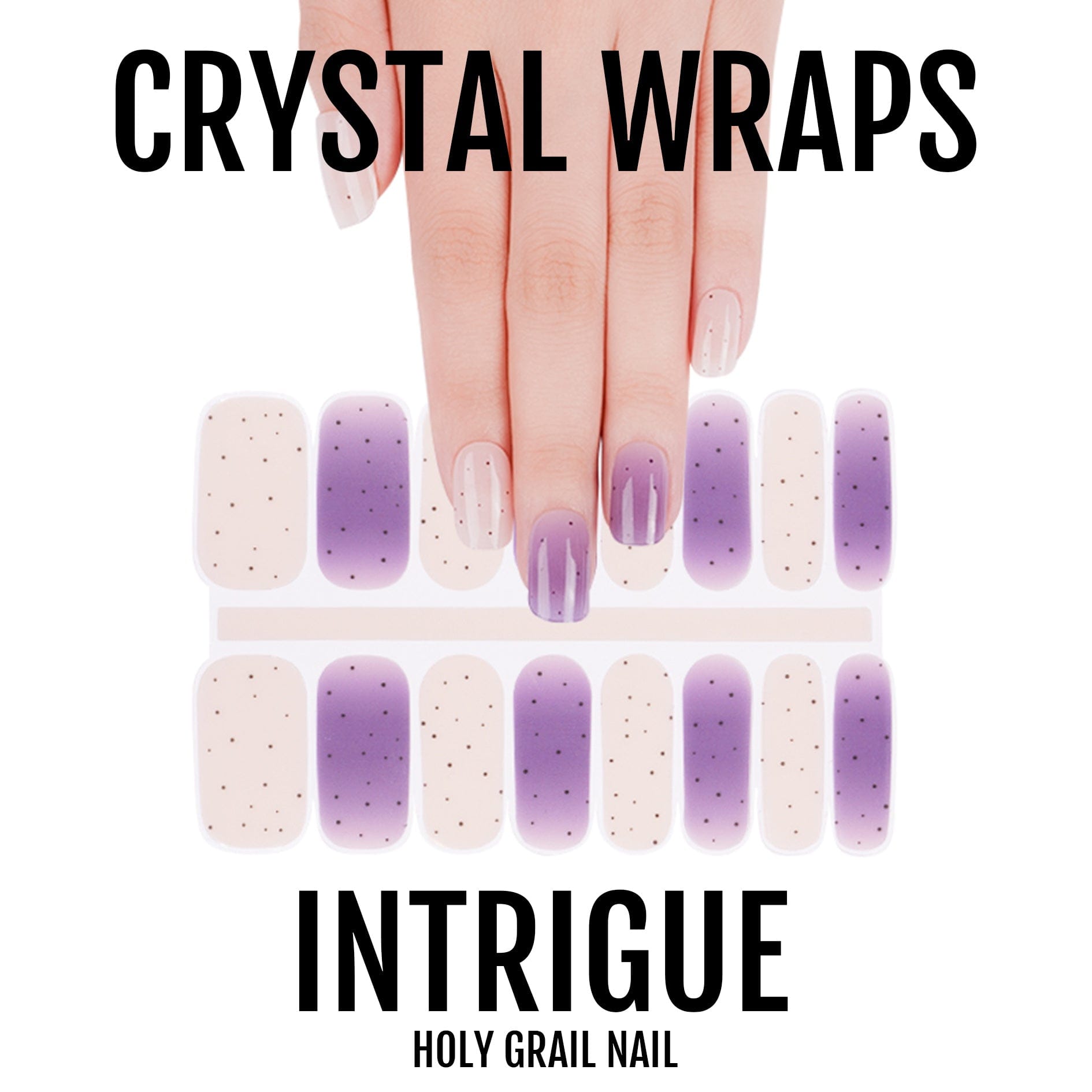 Holy Grail Nail Crystal Intrigue - Crystal Wraps