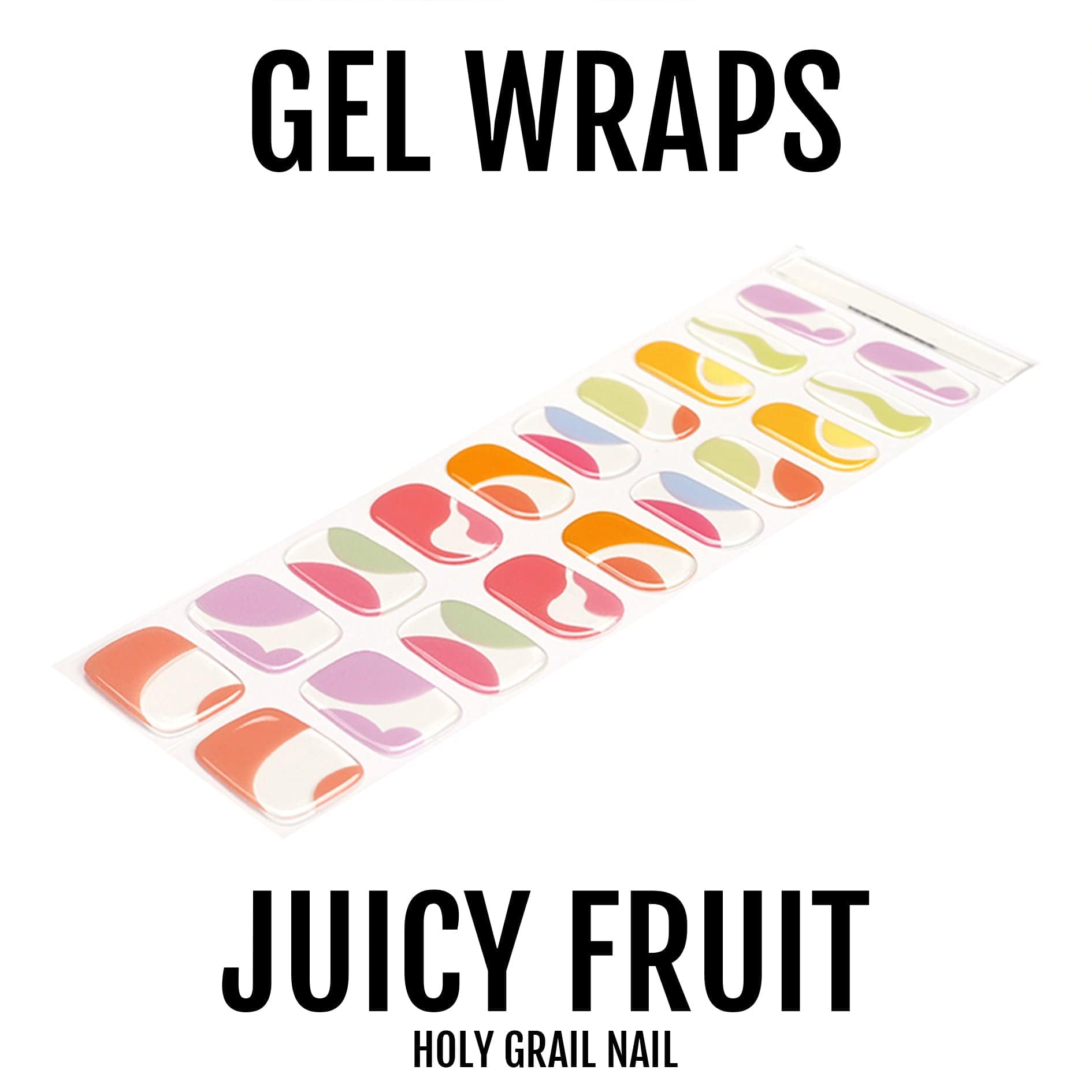 Holy Grail Nail Semi-Cured Gels Juicy Fruit - Gels