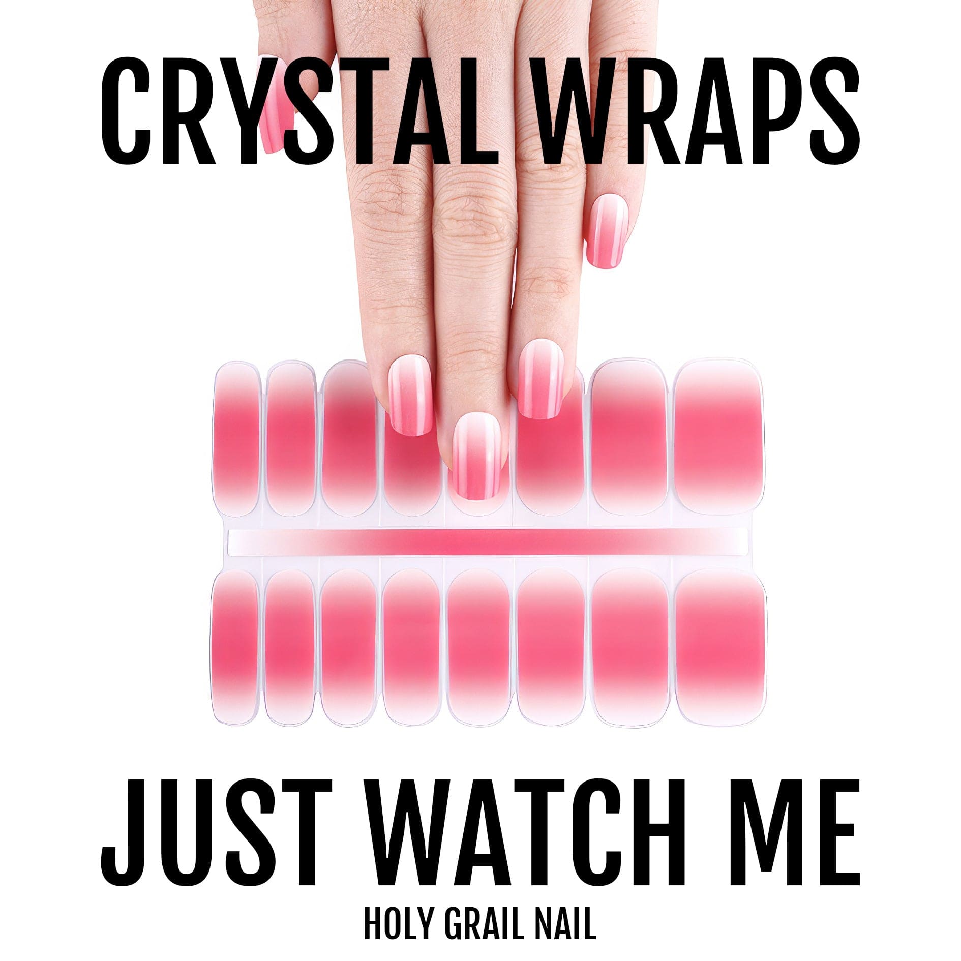 Holy Grail Nail Crystal Just Watch Me - Crystal Wraps