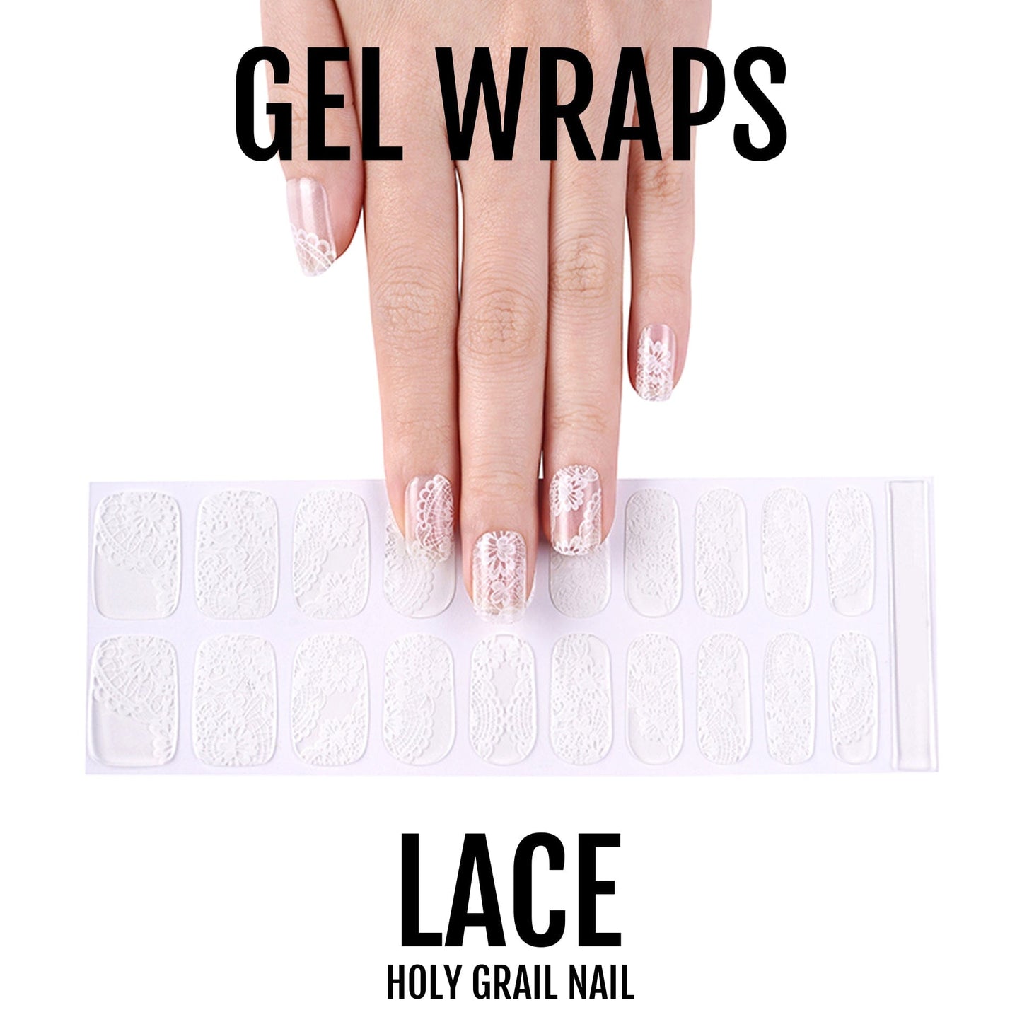 Holy Grail Nail Semi-Cured Gels Lace - Gels