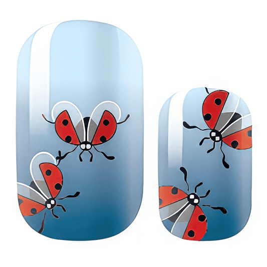 Holy Grail Nail Non-UV Nail Wraps Ladybird - Holy Classics (Non-UV Nail Wraps)