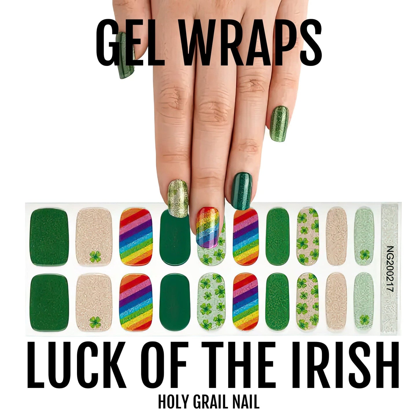 Holy Grail Nail Semi-Cured Gels Luck of the Irish - Gels