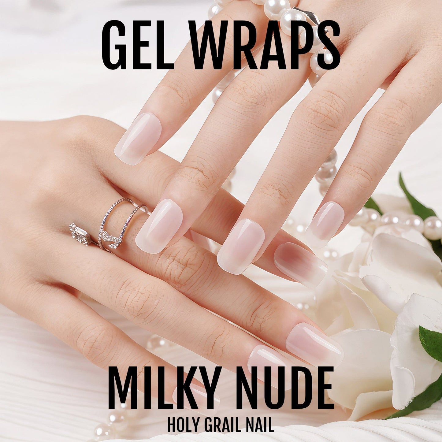 Holy Grail Nail Semi-Cured Gels Milky Nude - Gels