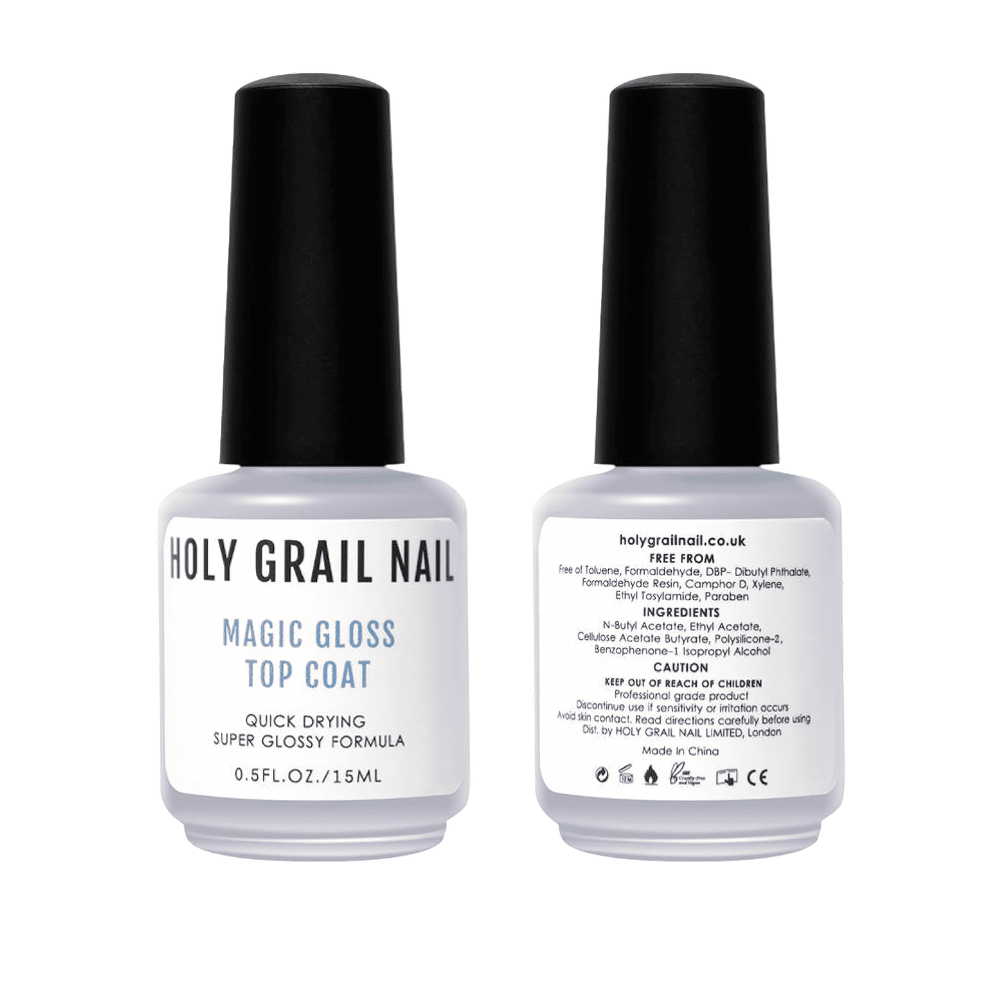 Holy Grail Nail Accessories Magic Gloss Top Coat - Holy Grail Nail