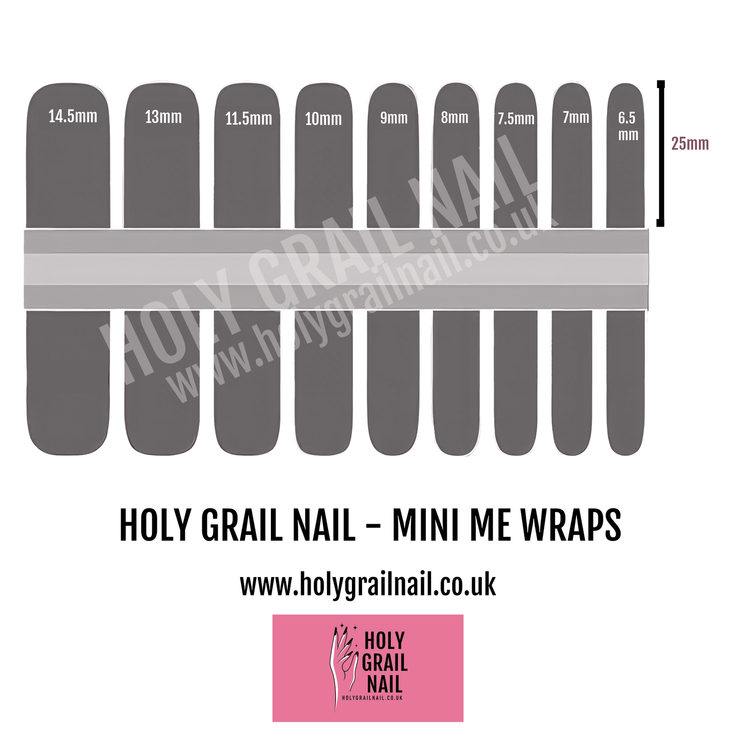 Holy Grail Nail Mini Me (Kids Nail Wraps) Hot Air Balloons - Kids Wraps - Mini Me by Holy Grail Nail