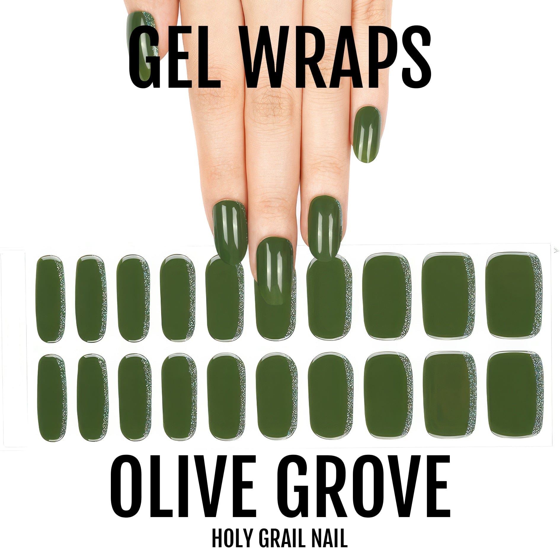 Holy Grail Nail Semi-Cured Gels Olive Grove - Gels