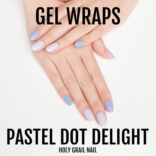 Holy Grail Nail Semi-Cured Gels Pastel Dot Delight - Gels