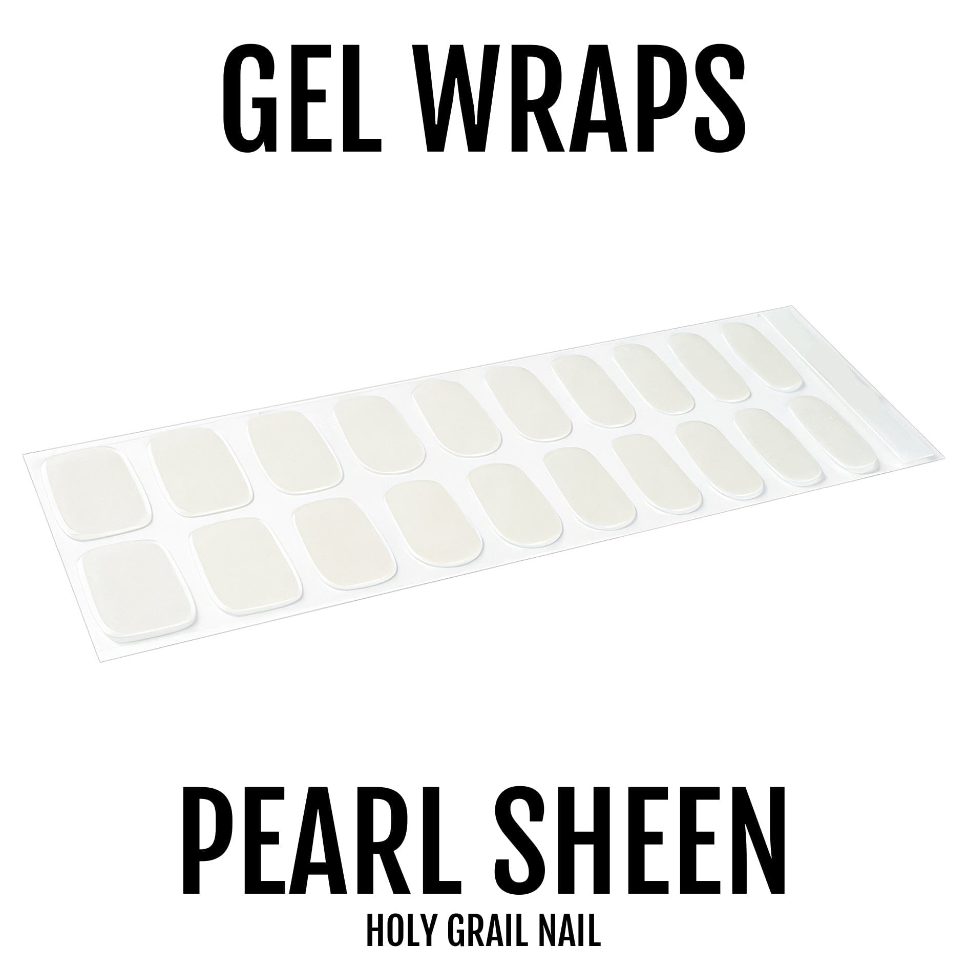 Holy Grail Nail Semi-Cured Gels Pearl Sheen - Gels