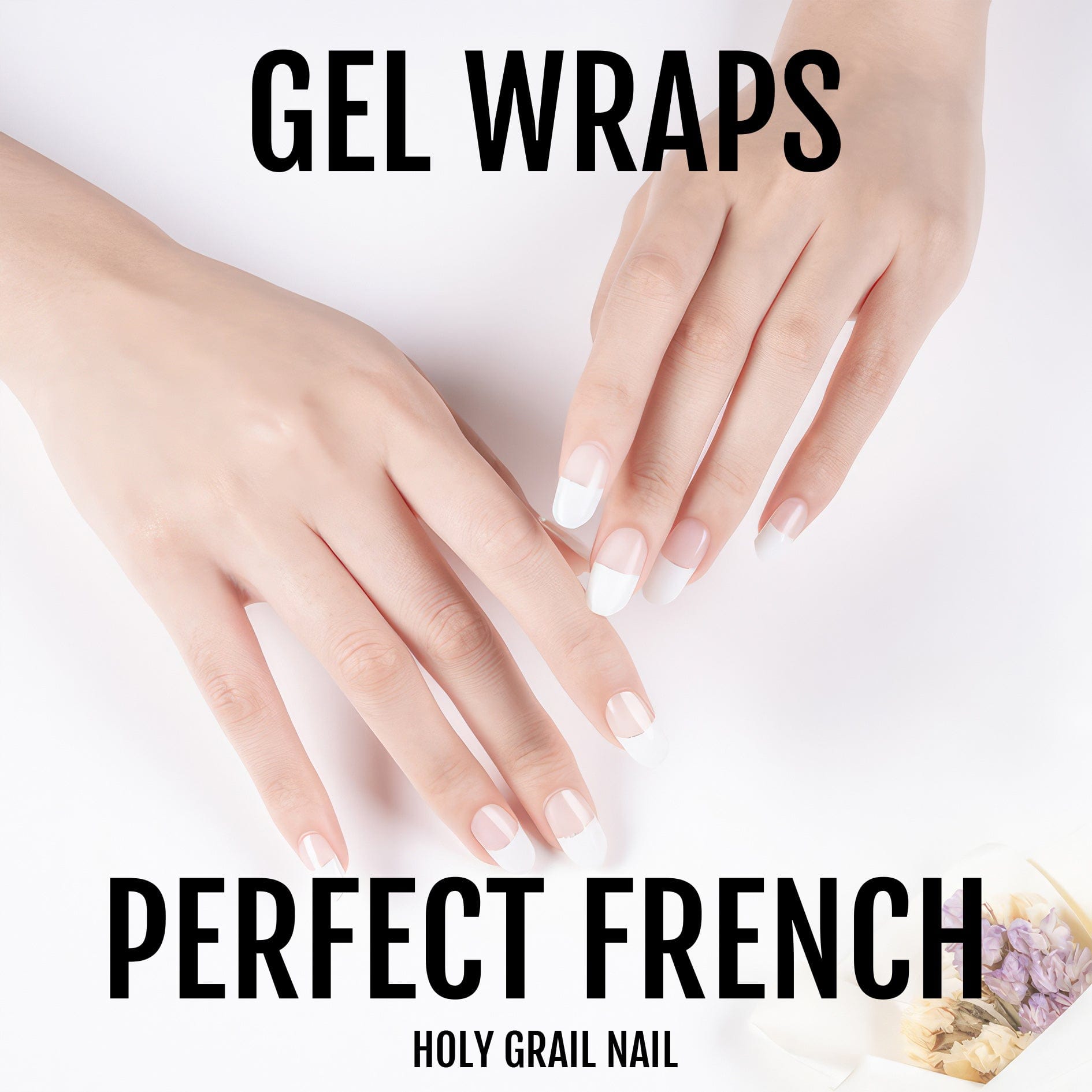 Holy Grail Nail Semi-Cured Gels Perfect French (Part Transparent)- Gels