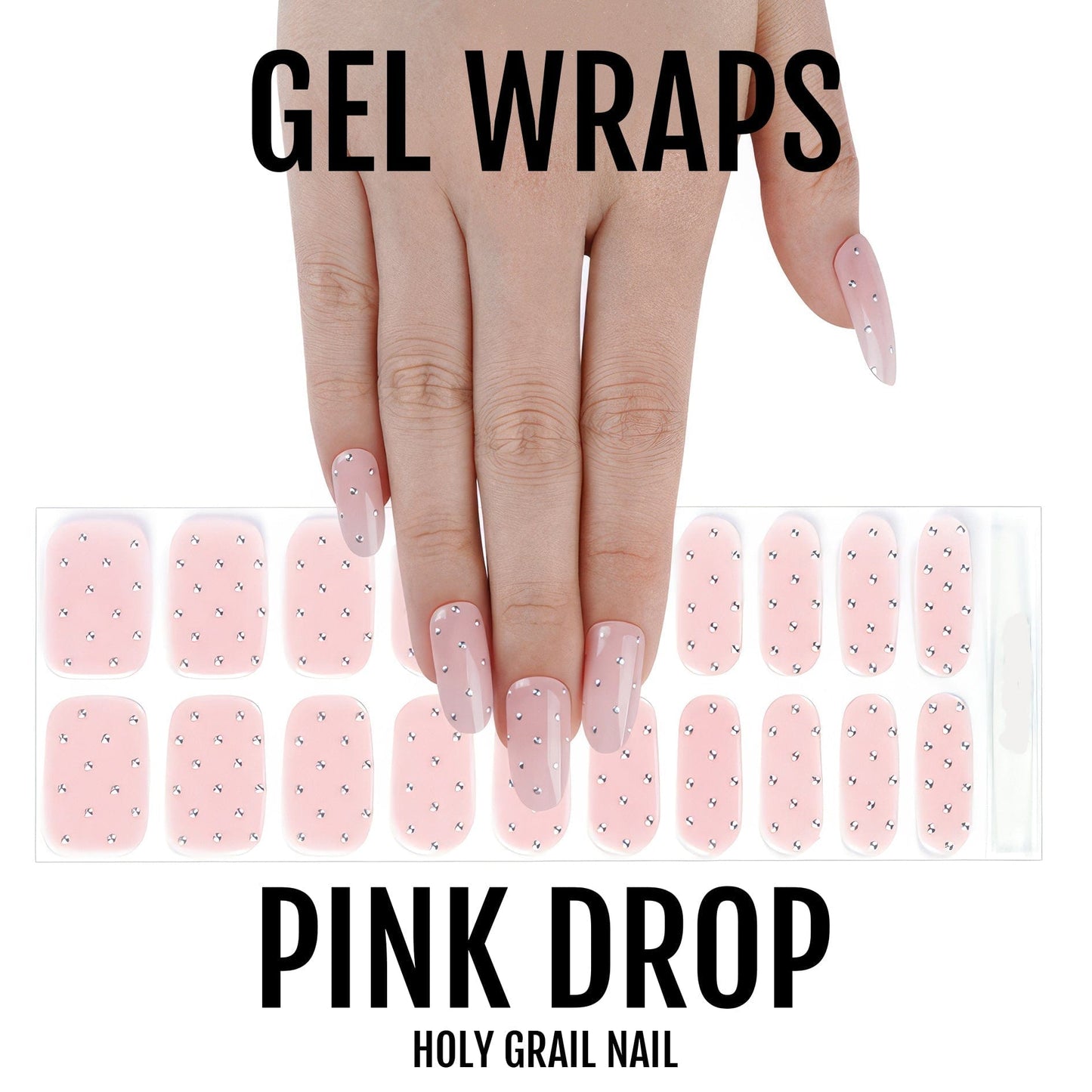 Holy Grail Nail Semi-Cured Gels Pink Drop - Gels