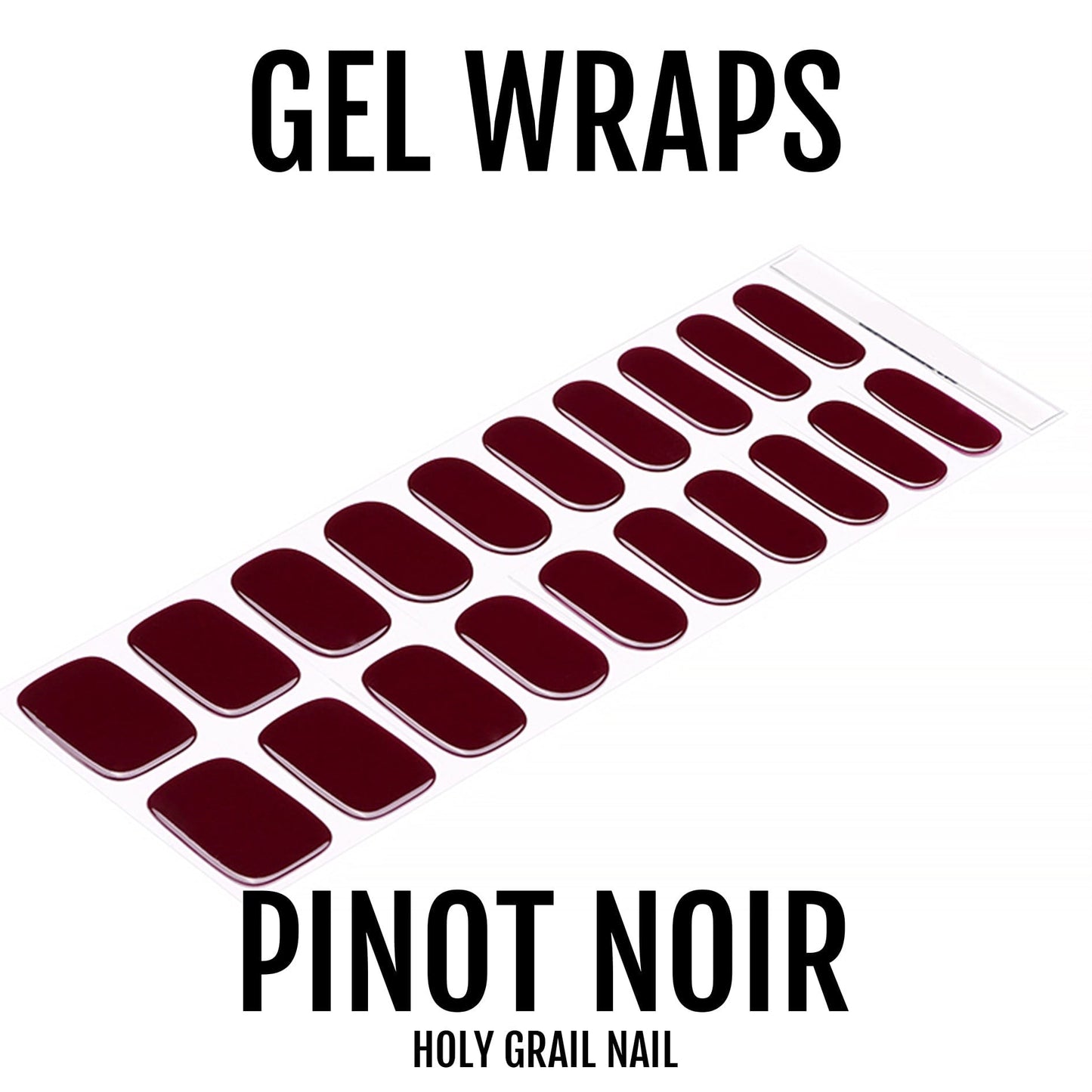 Holy Grail Nail Semi-Cured Gels Pinot Noir - Gels