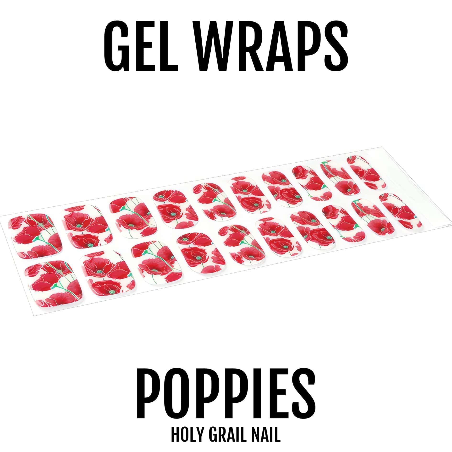 Holy Grail Nail Semi-Cured Gels Poppies - Gels