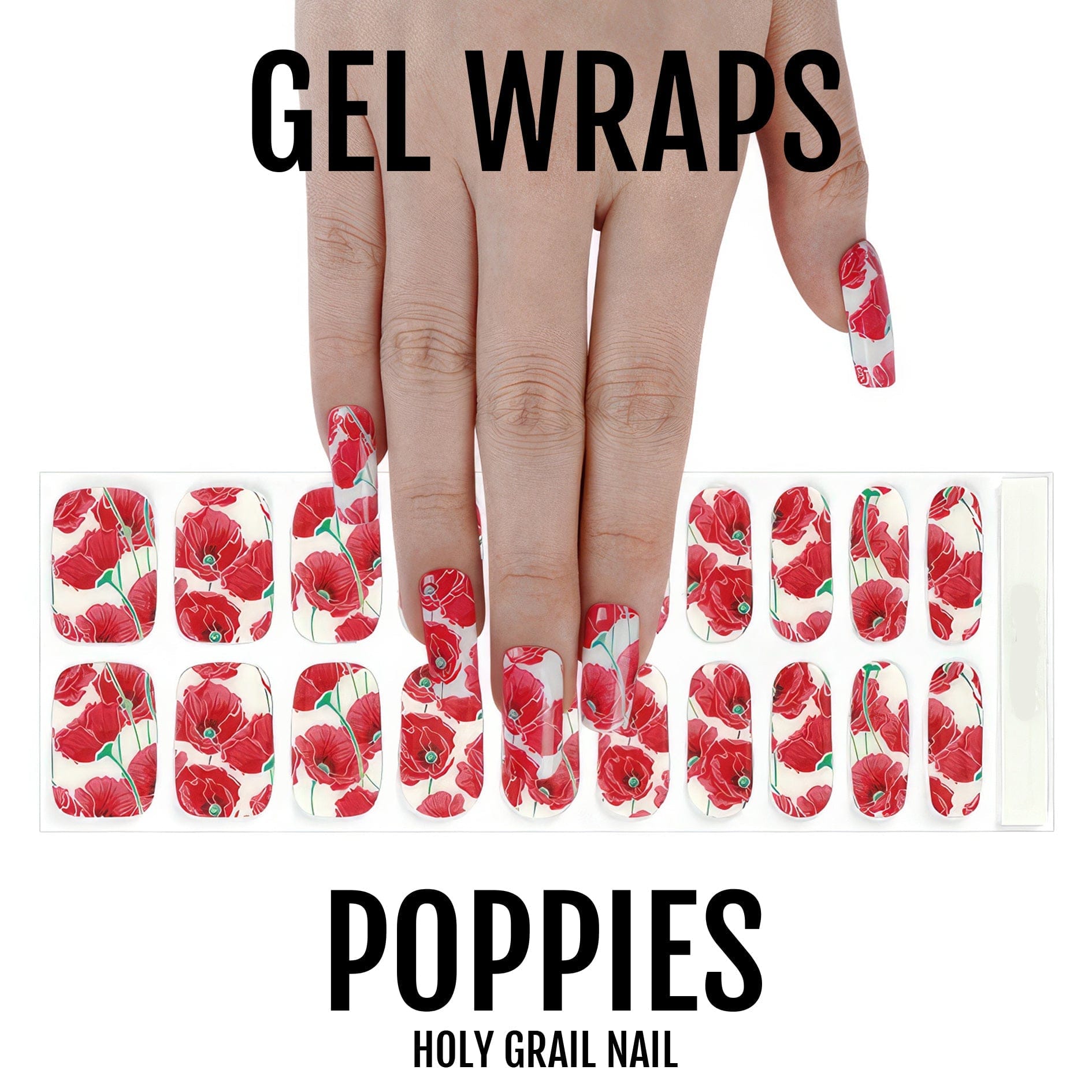 Holy Grail Nail Semi-Cured Gels Poppies - Gels