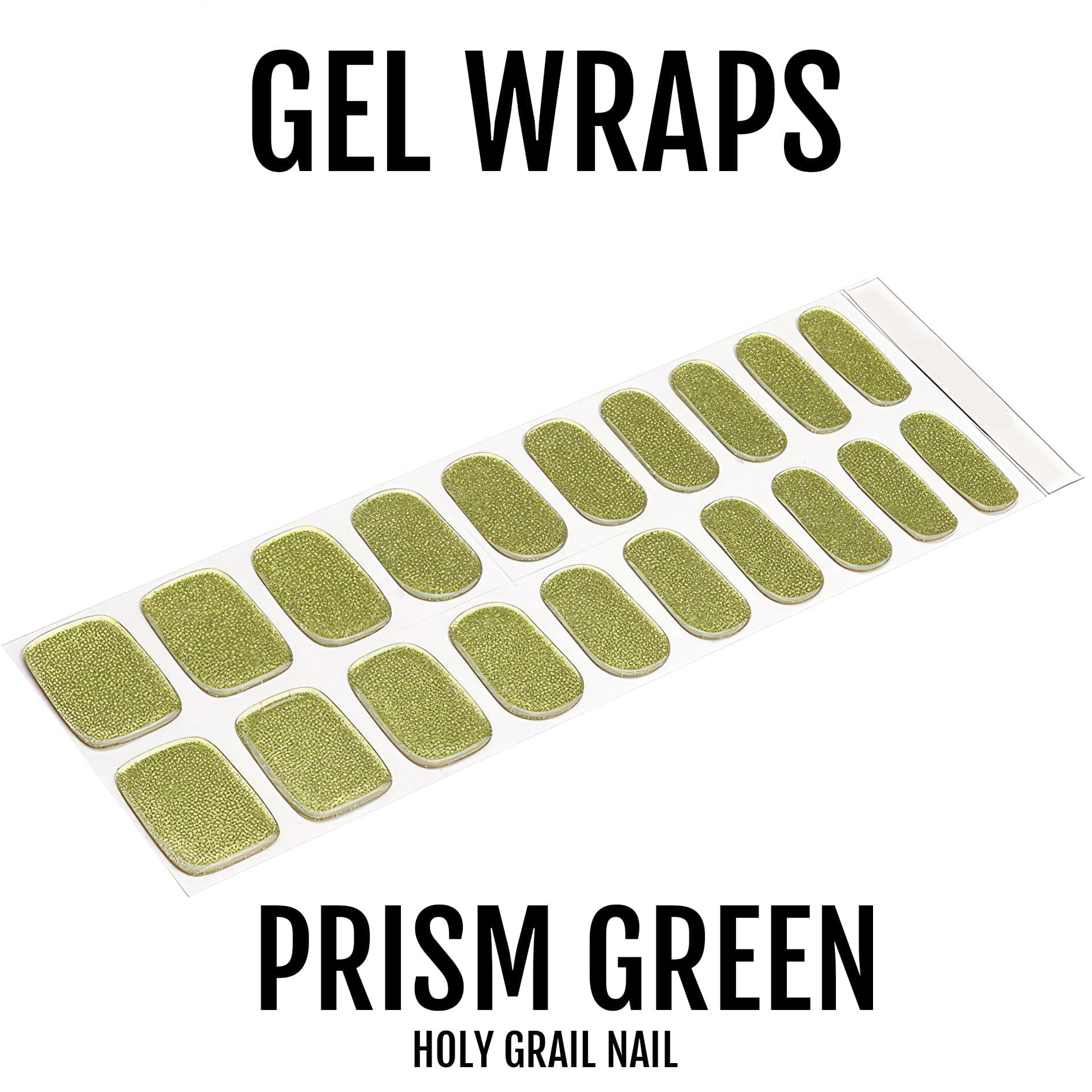 Holy Grail Nail Semi-Cured Gels Prism Green - Gels