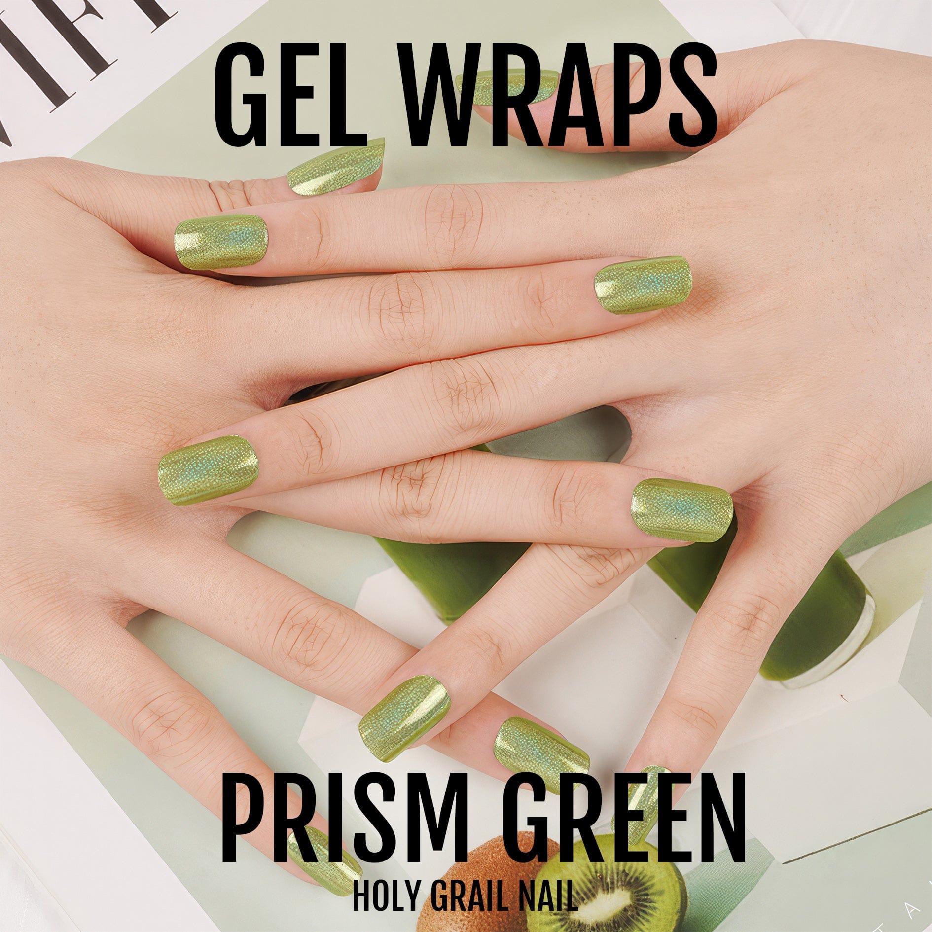 Holy Grail Nail Semi-Cured Gels Prism Green - Gels