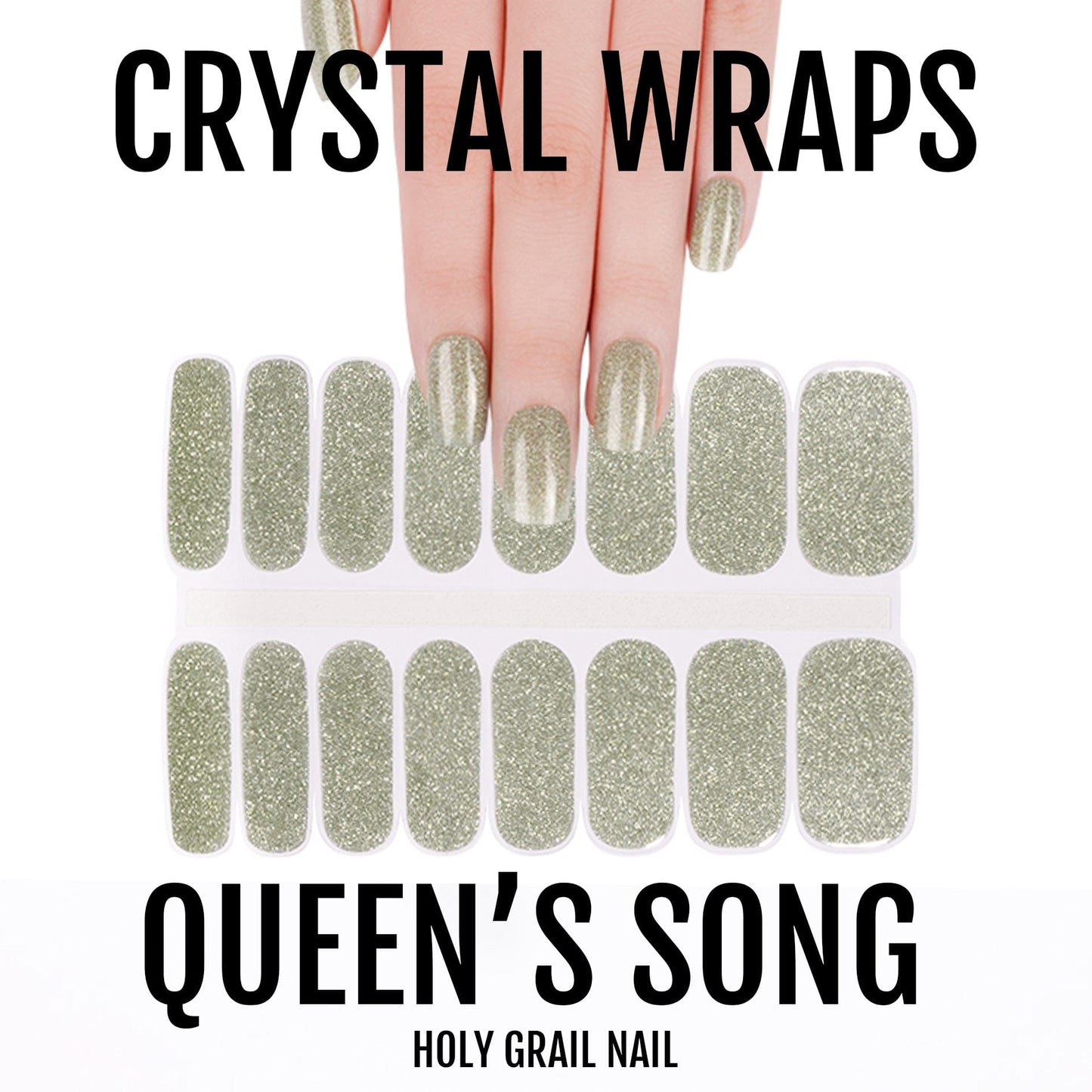 Holy Grail Nail Crystal Queen's Song - Crystal Wraps