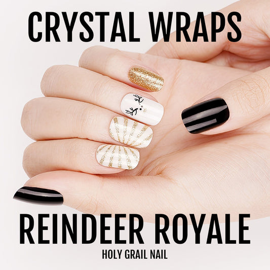 HOLY GRAIL NAIL Crystal Reindeer Royale - Crystal Wraps