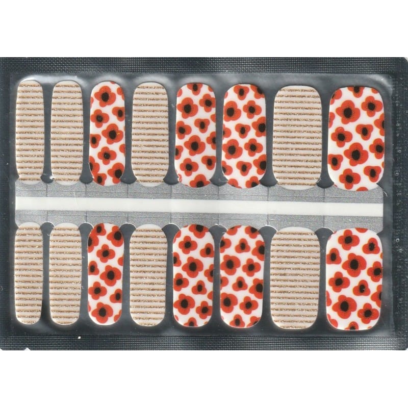 Holy Grail Nail Non-UV Nail Wraps Poppy Chic - Holy Classics (Non-UV Nail Wraps)