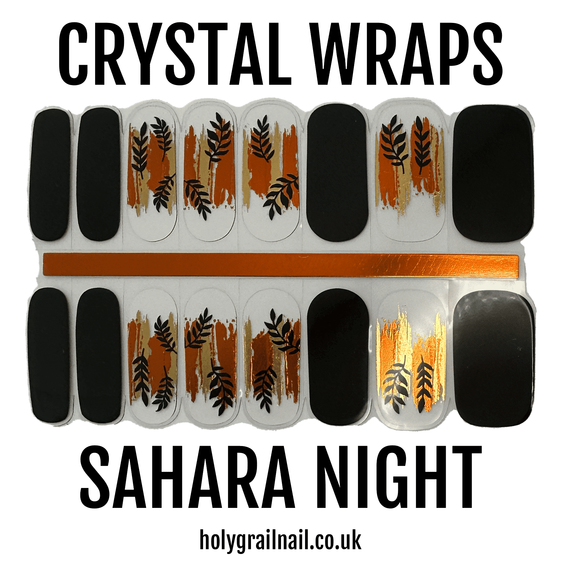 Holy Grail Nail Crystal Sahara Night - Crystal Wraps