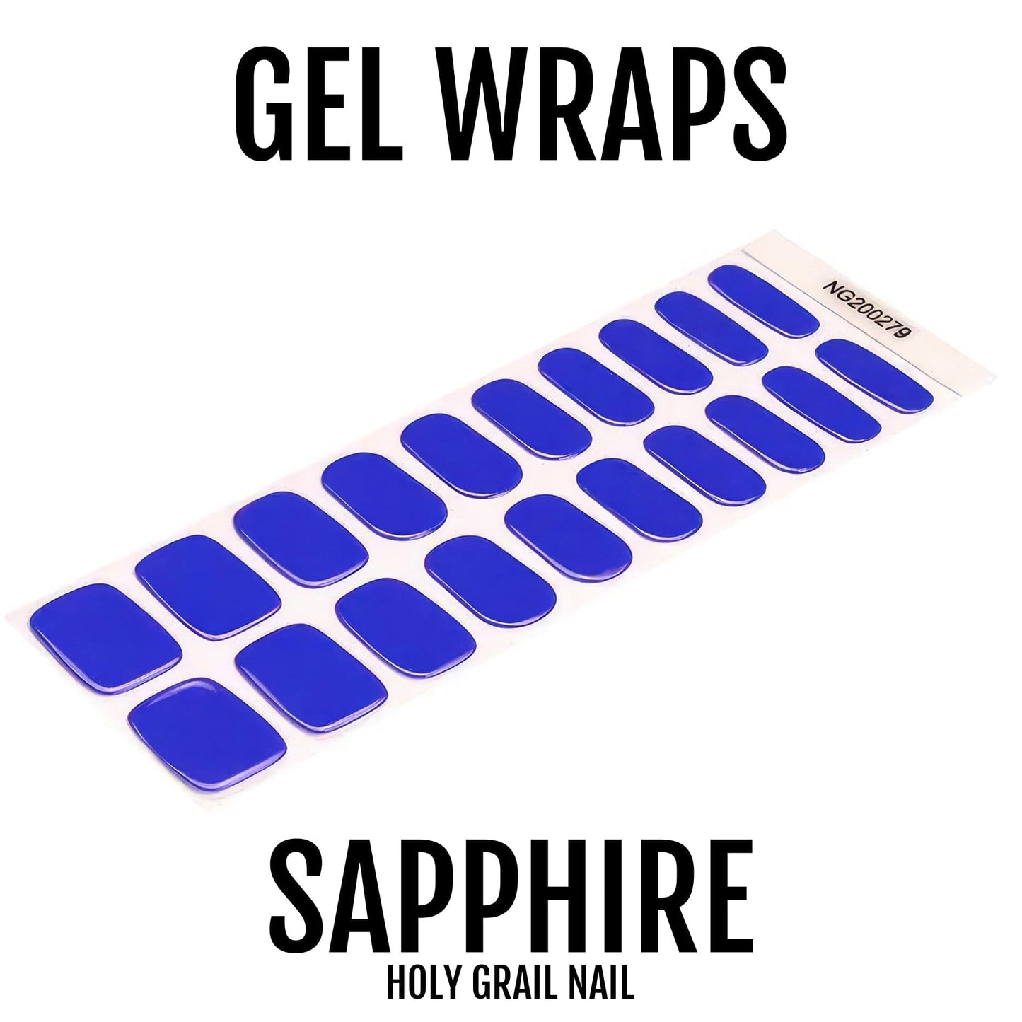 Holy Grail Nail Semi-Cured Gels Sapphire - Gels