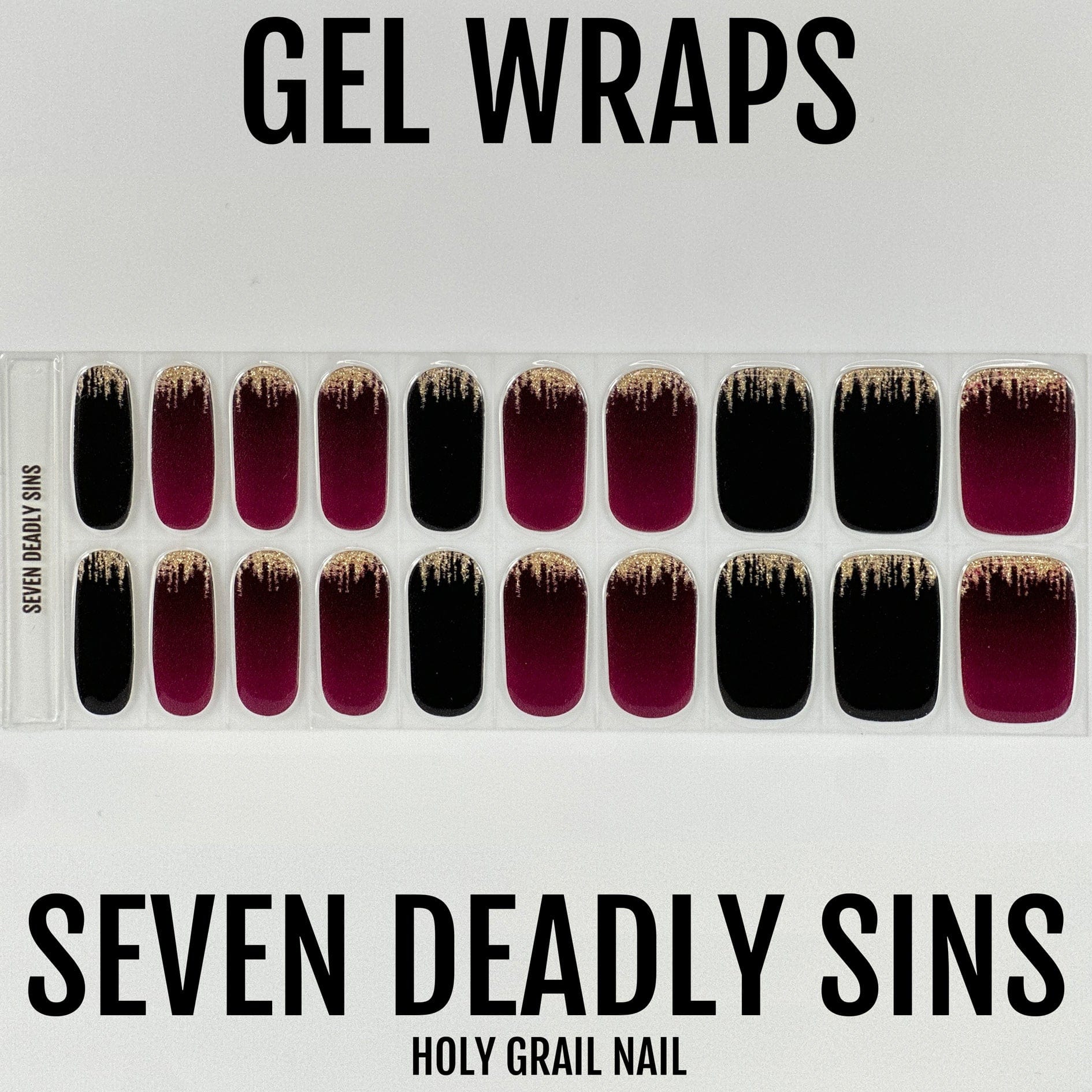 Holy Grail Nail Semi-Cured Gels Seven Deadly Sins - Gels